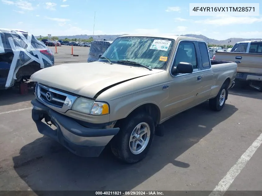 2001 Mazda B3000 Ds/Se VIN: 4F4YR16VX1TM28571 Lot: 40211821