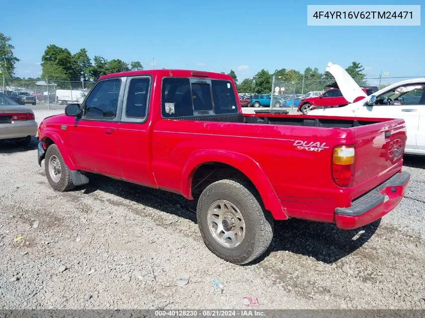 2002 Mazda B3000 Cab Plus VIN: 4F4YR16V62TM24471 Lot: 40128230