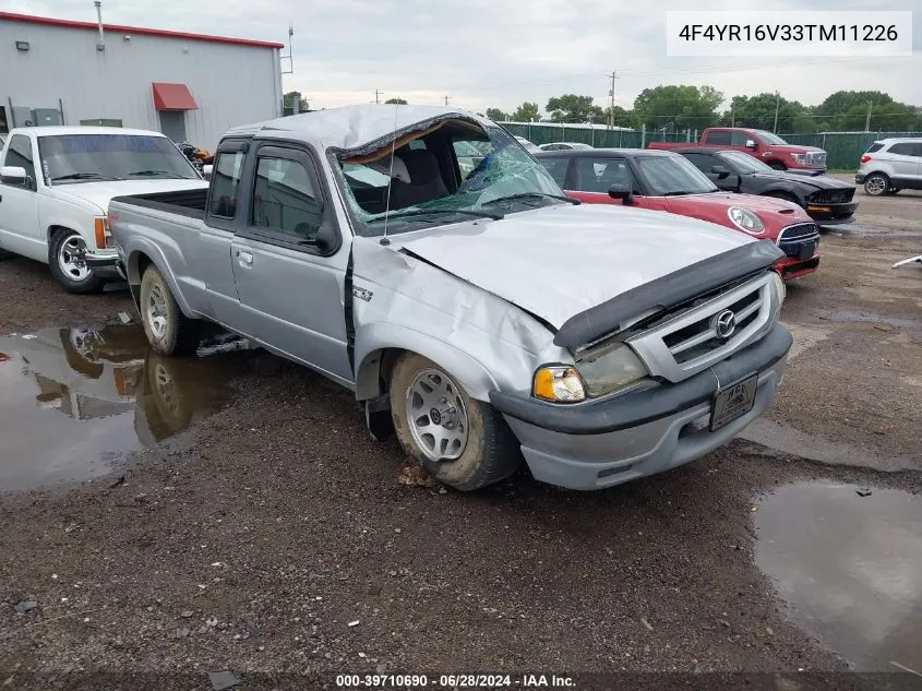 2003 Mazda B3000 Ds VIN: 4F4YR16V33TM11226 Lot: 39710690