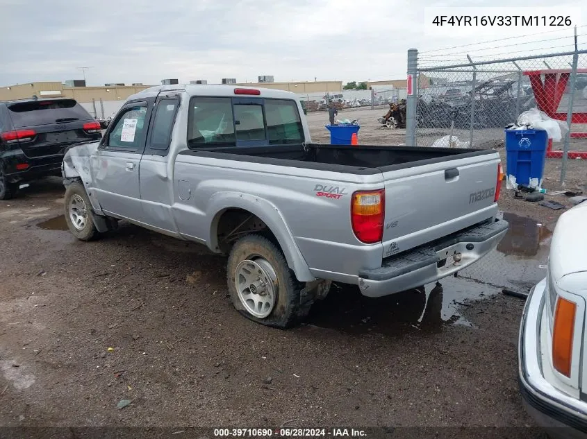 2003 Mazda B3000 Ds VIN: 4F4YR16V33TM11226 Lot: 39710690