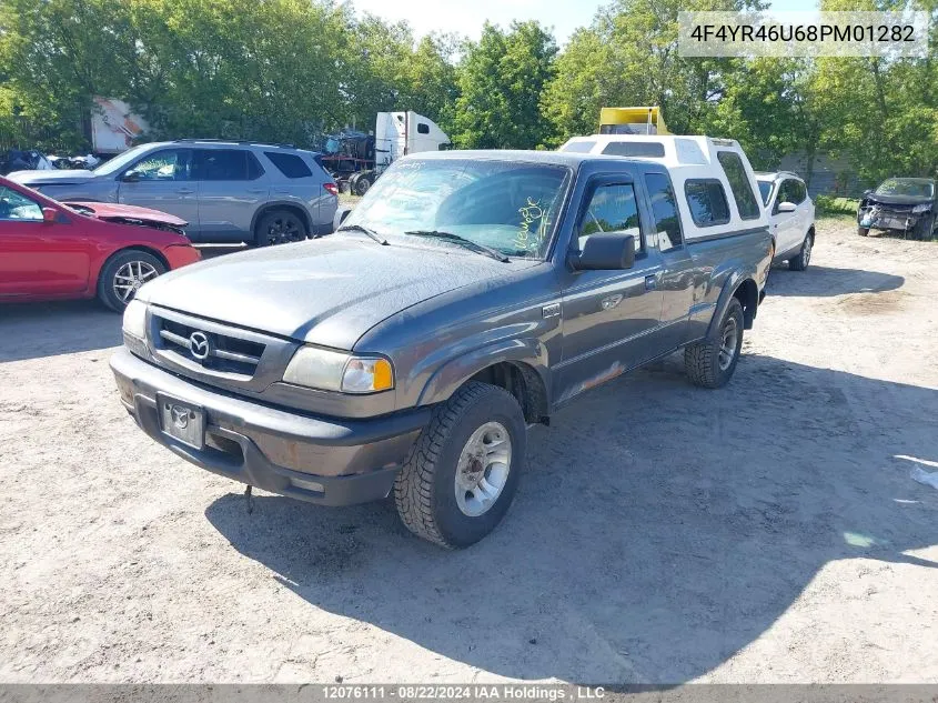 2008 Mazda B3000 Cab Plus VIN: 4F4YR46U68PM01282 Lot: 12076111