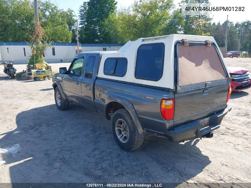 2008 Mazda B3000 Cab Plus VIN: 4F4YR46U68PM01282 Lot: 12076111