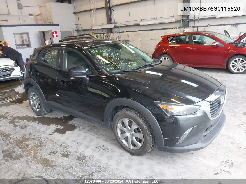 JM1DKBB76G0115620 2016 Mazda Cx-3