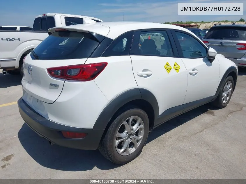 JM1DKDB77H0172728 2017 Mazda Cx-3 Sport