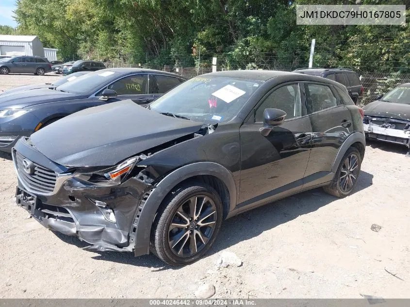 JM1DKDC79H0167805 2017 Mazda Cx-3 Touring