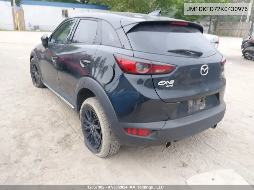 JM1DKFD72K0430976 2019 Mazda Cx-3