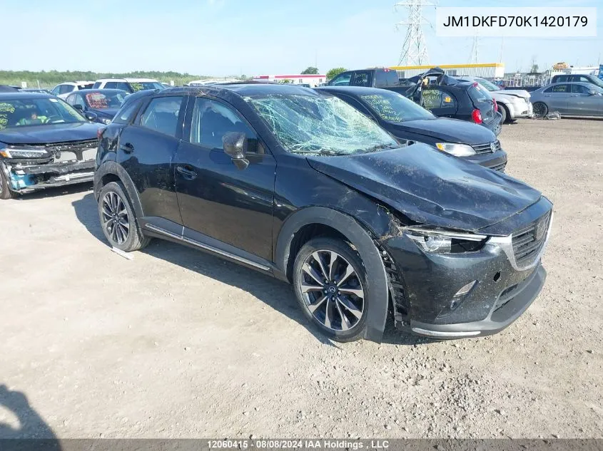 JM1DKFD70K1420179 2019 Mazda Cx-3