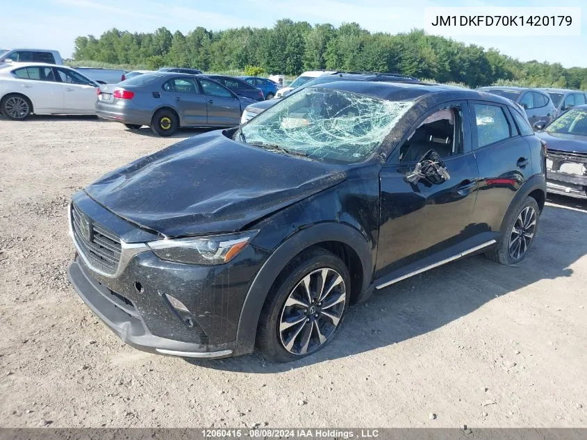 JM1DKFD70K1420179 2019 Mazda Cx-3