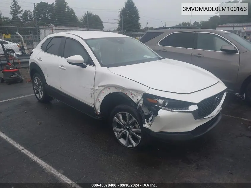 2020 Mazda Cx-30 Preferred Package VIN: 3MVDMADL0LM100163 Lot: 40378408