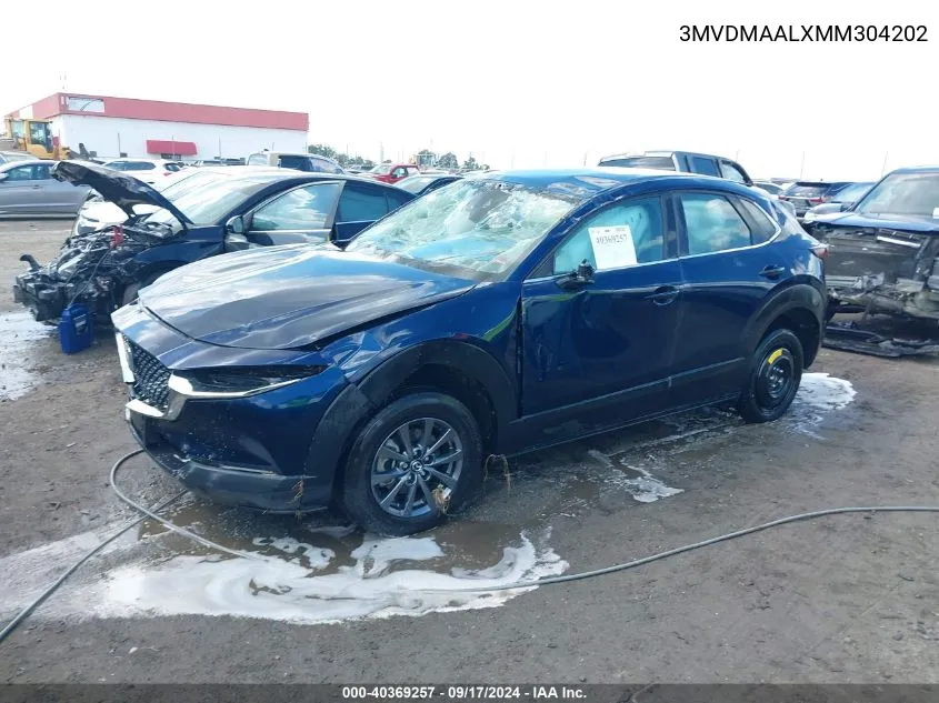 3MVDMAALXMM304202 2021 Mazda Cx-30 2.5 S