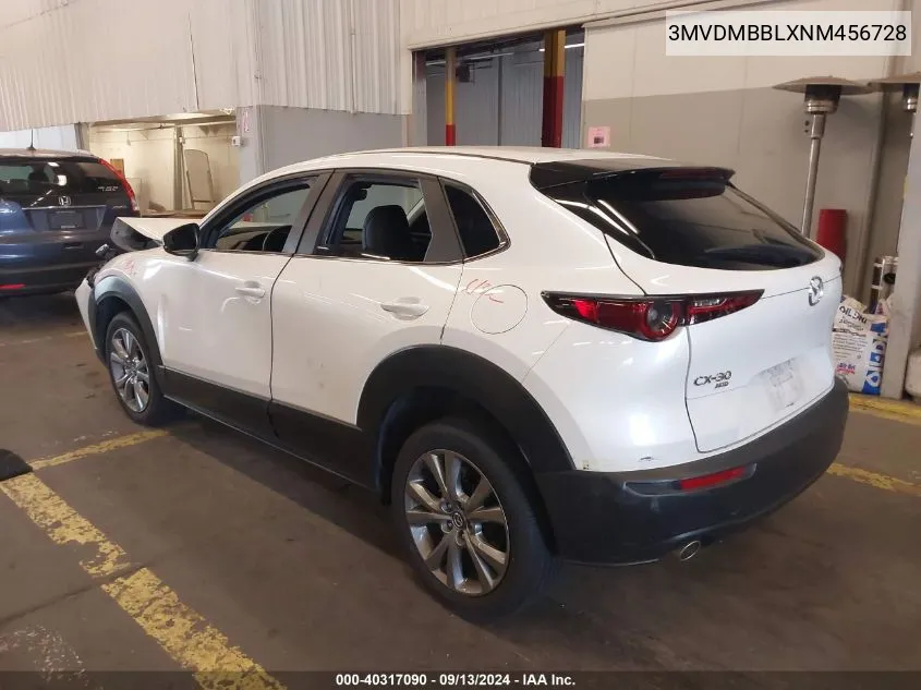 2022 Mazda Cx-30 Select VIN: 3MVDMBBLXNM456728 Lot: 40317090