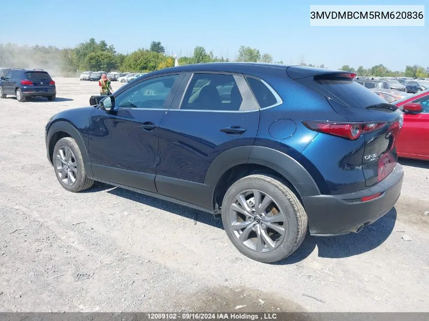 2024 Mazda Cx-30 VIN: 3MVDMBCM5RM620836 Lot: 12089102