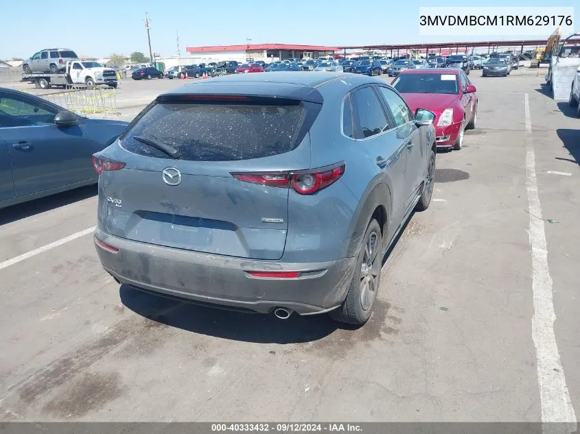 2024 Mazda Cx-30 2.5 S Carbon Edition VIN: 3MVDMBCM1RM629176 Lot: 40333432