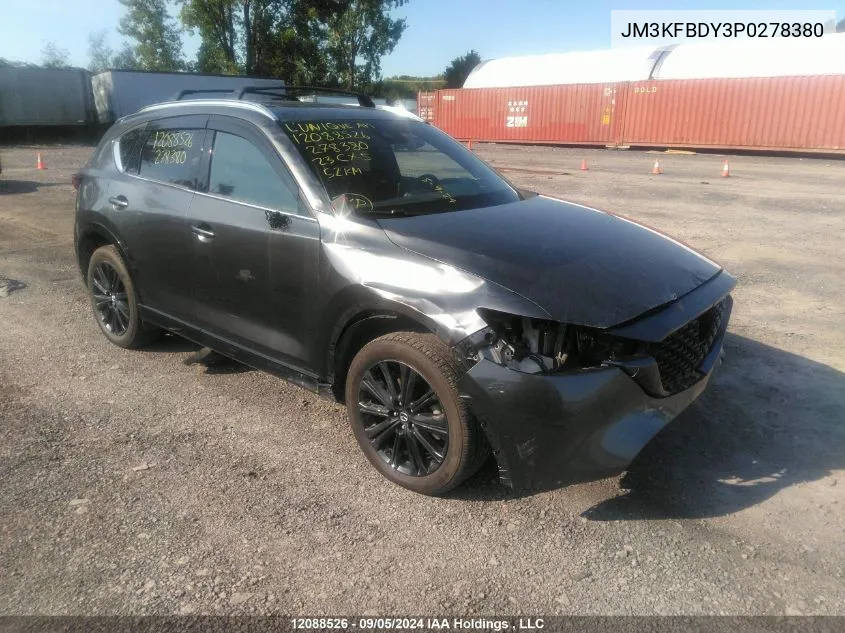 2023 Mazda Cx-5 VIN: JM3KFBDY3P0278380 Lot: 12088526