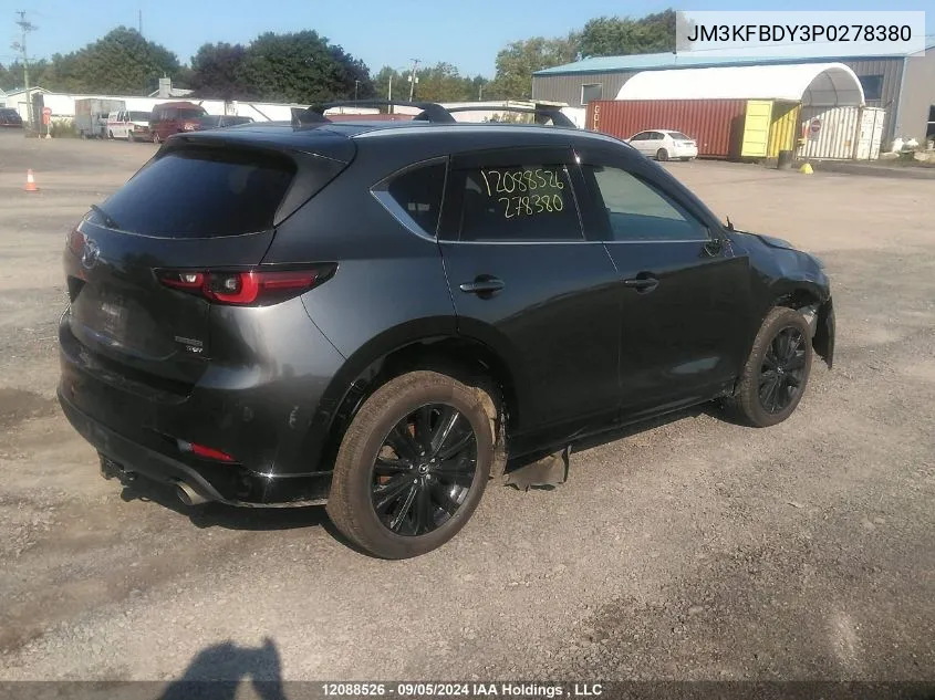 2023 Mazda Cx-5 VIN: JM3KFBDY3P0278380 Lot: 12088526