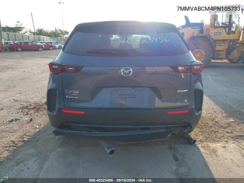 2023 Mazda Cx-50 2.5 S Preferred Plus VIN: 7MMVABCM4PN105733 Lot: 40323456