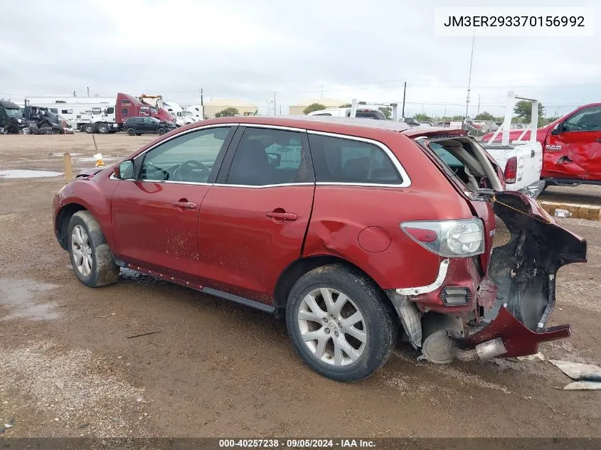 2007 Mazda Cx-7 VIN: JM3ER293370156992 Lot: 40257238