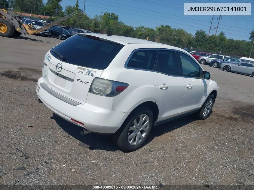 JM3ER29L670141001 2007 Mazda Cx-7 Sport