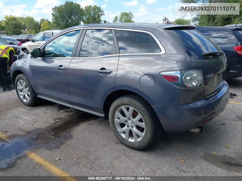 2007 Mazda Cx-7 Touring VIN: JM3ER293270111073 Lot: 40360717