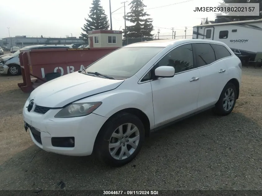 2008 Mazda Cx-7 VIN: JM3ER293180202157 Lot: 30044677