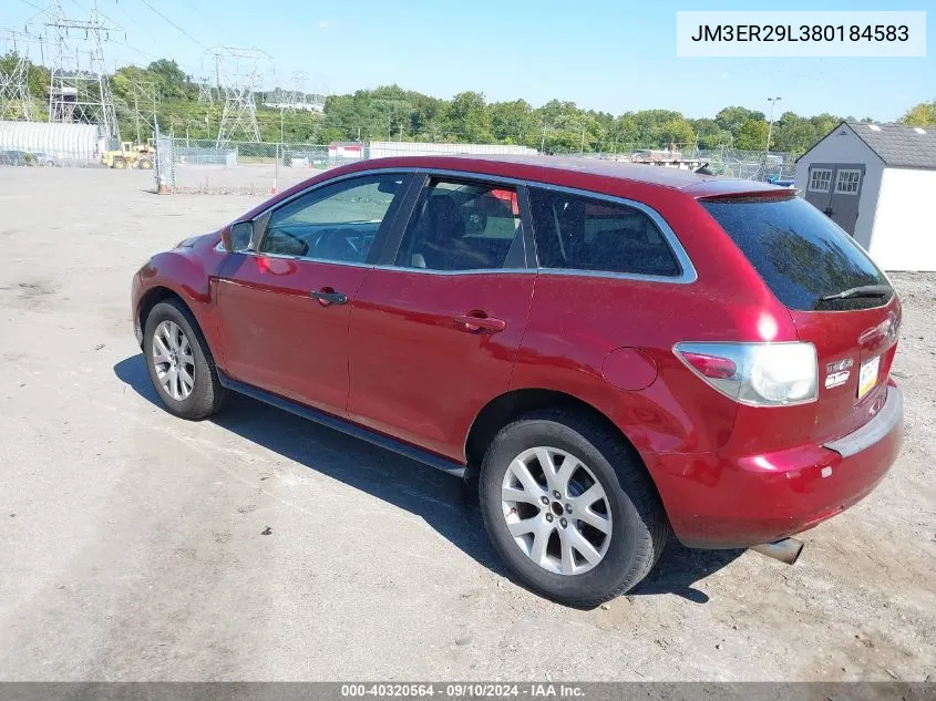 JM3ER29L380184583 2008 Mazda Cx-7 Sport