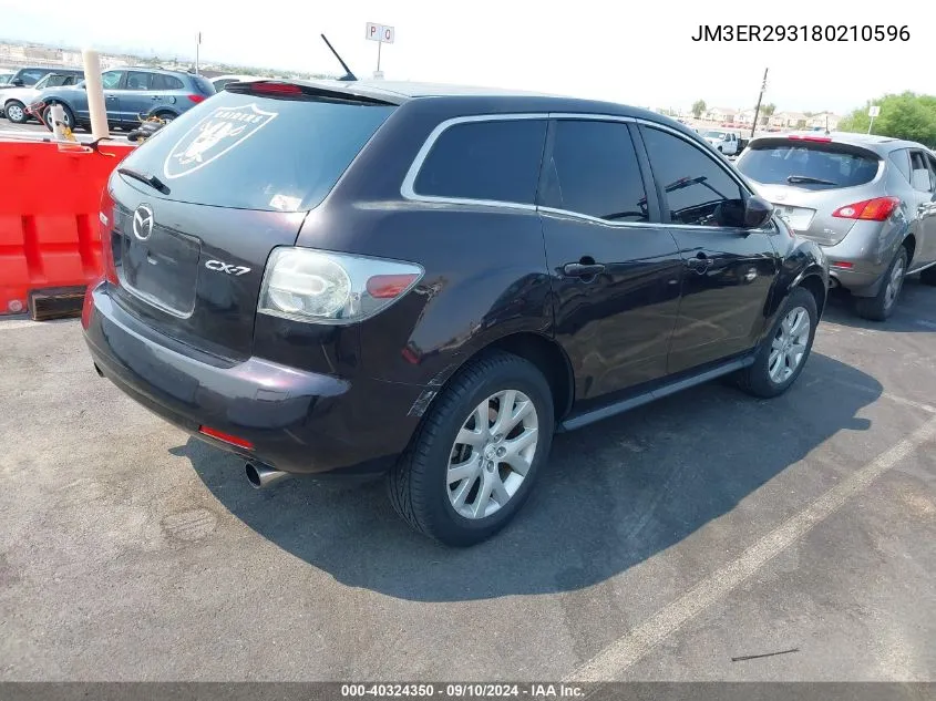 2008 Mazda Cx-7 Sport VIN: JM3ER293180210596 Lot: 40324350