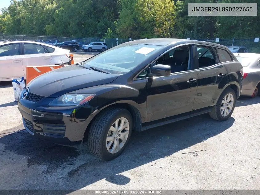 JM3ER29L890227655 2009 Mazda Cx-7 Sport