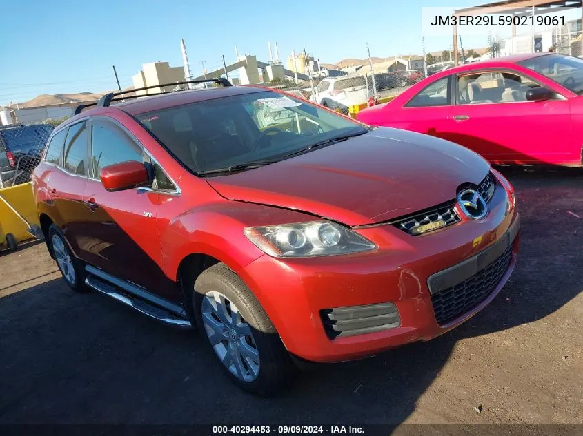 JM3ER29L590219061 2009 Mazda Cx-7 Sport