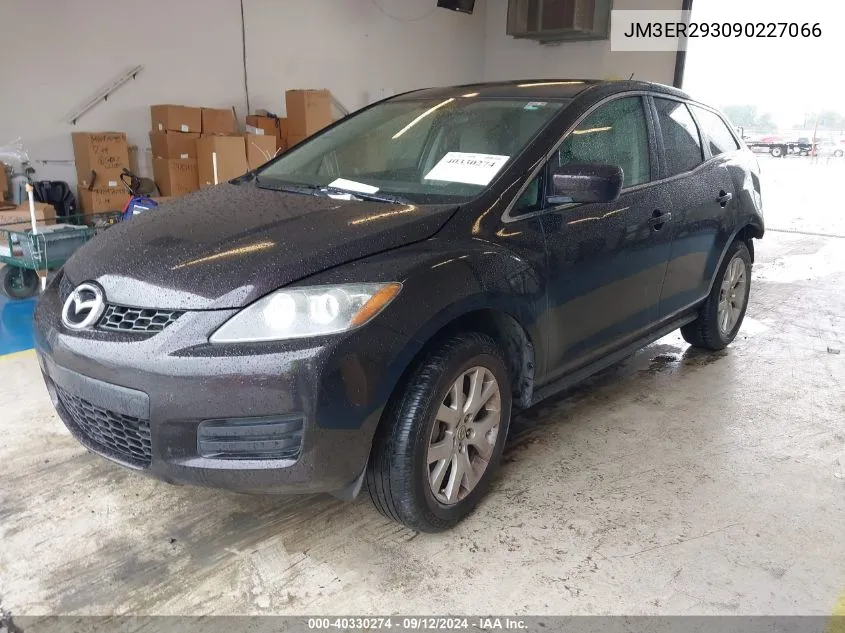 2009 Mazda Cx-7 Sport VIN: JM3ER293090227066 Lot: 40330274