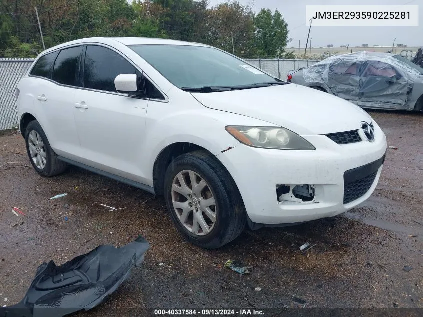 JM3ER293590225281 2009 Mazda Cx-7 Sport