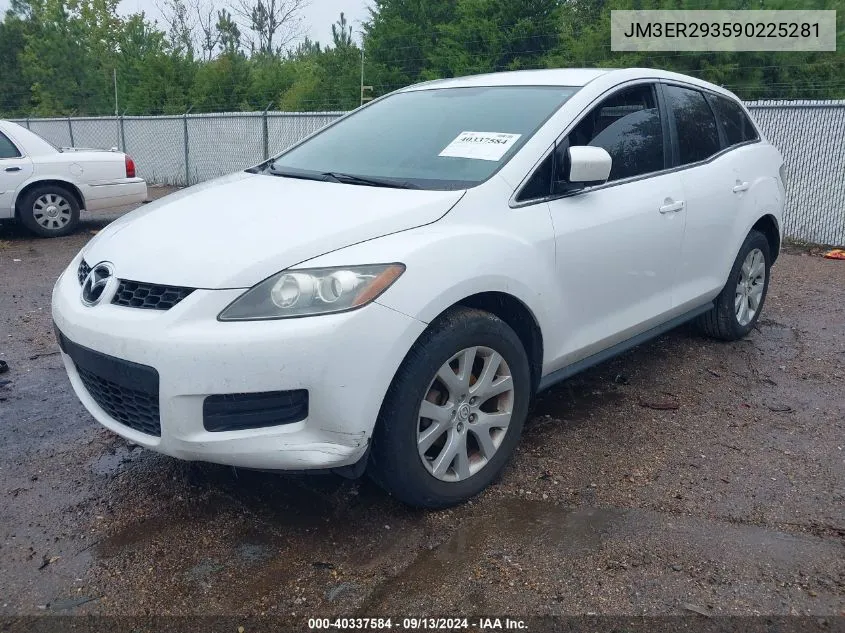 JM3ER293590225281 2009 Mazda Cx-7 Sport