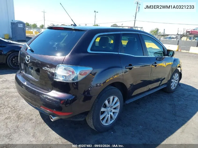 2010 Mazda Cx-7 I Sport VIN: JM3ER2WM1A0321233 Lot: 40257483