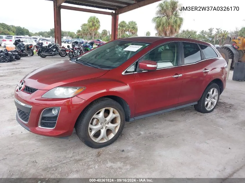 2010 Mazda Cx-7 VIN: JM3ER2W37A0326170 Lot: 40361824