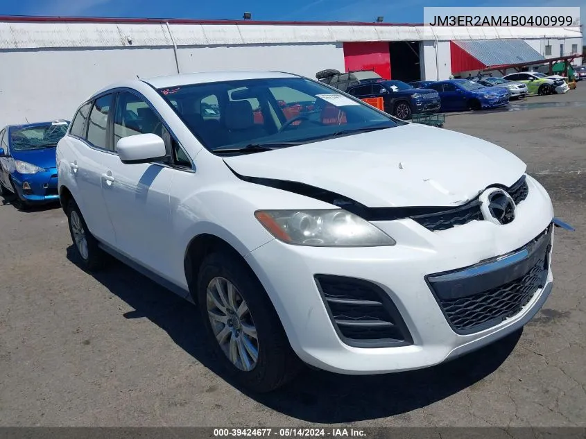 2011 Mazda Cx-7 I Sv VIN: JM3ER2AM4B0400999 Lot: 39424677