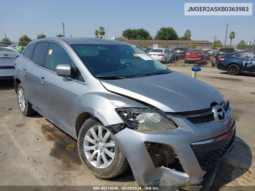 JM3ER2A5XB0363983 2011 Mazda Cx-7 I Sv