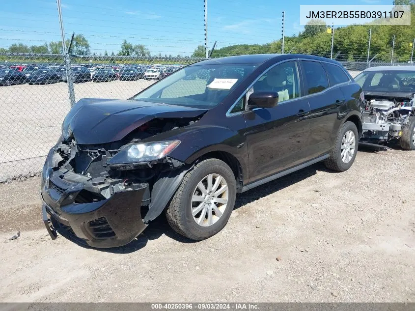 2011 Mazda Cx-7 I Sport VIN: JM3ER2B55B0391107 Lot: 40250396