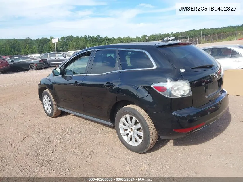 JM3ER2C51B0402327 2011 Mazda Cx-7 I Touring