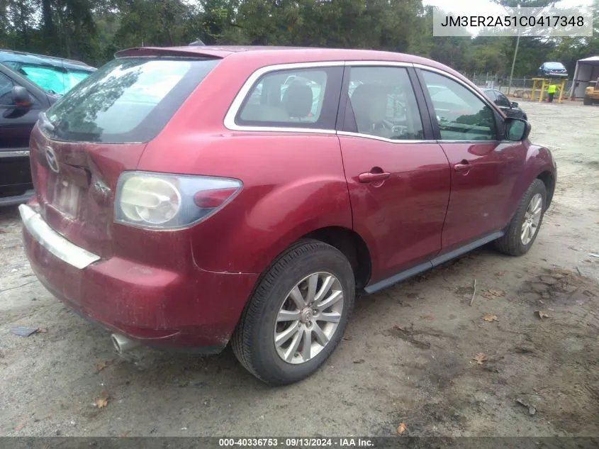 JM3ER2A51C0417348 2012 Mazda Cx-7