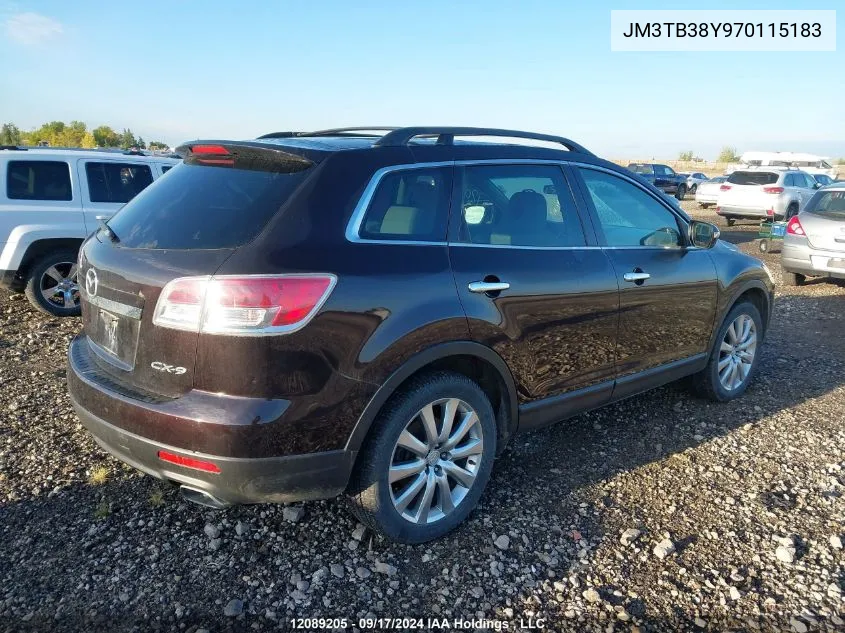 JM3TB38Y970115183 2007 Mazda Cx-9