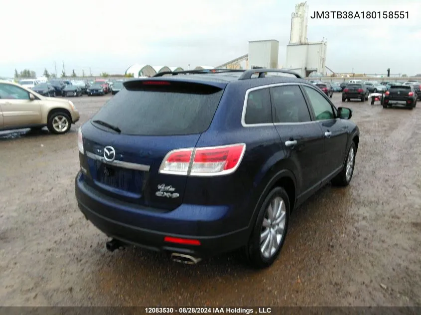 JM3TB38A180158551 2008 Mazda Cx-9