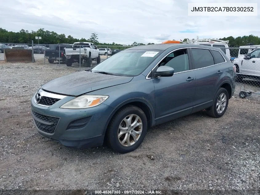 JM3TB2CA7B0330252 2011 Mazda Cx-9 Touring