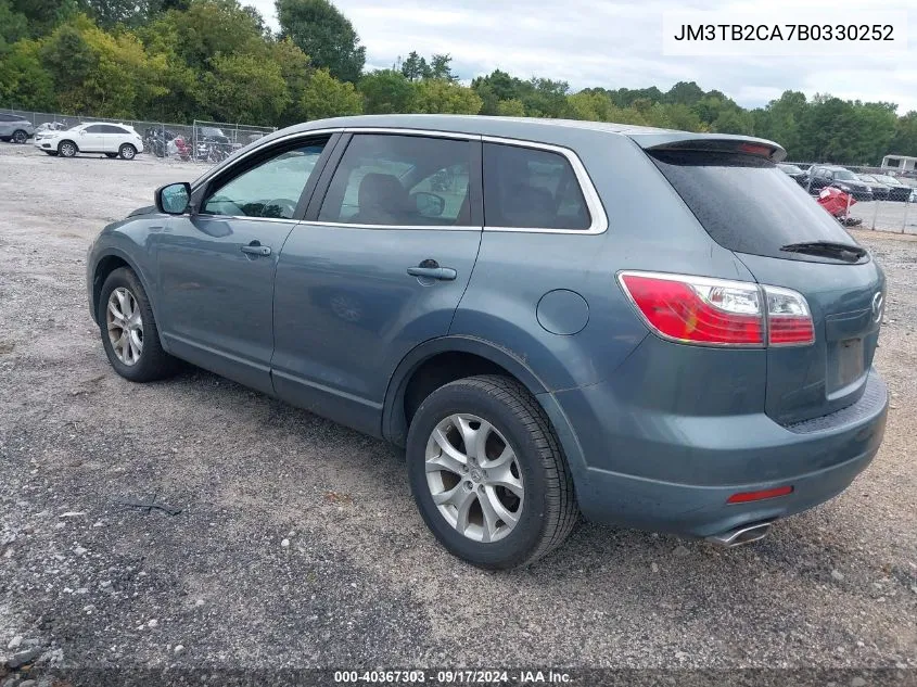 JM3TB2CA7B0330252 2011 Mazda Cx-9 Touring