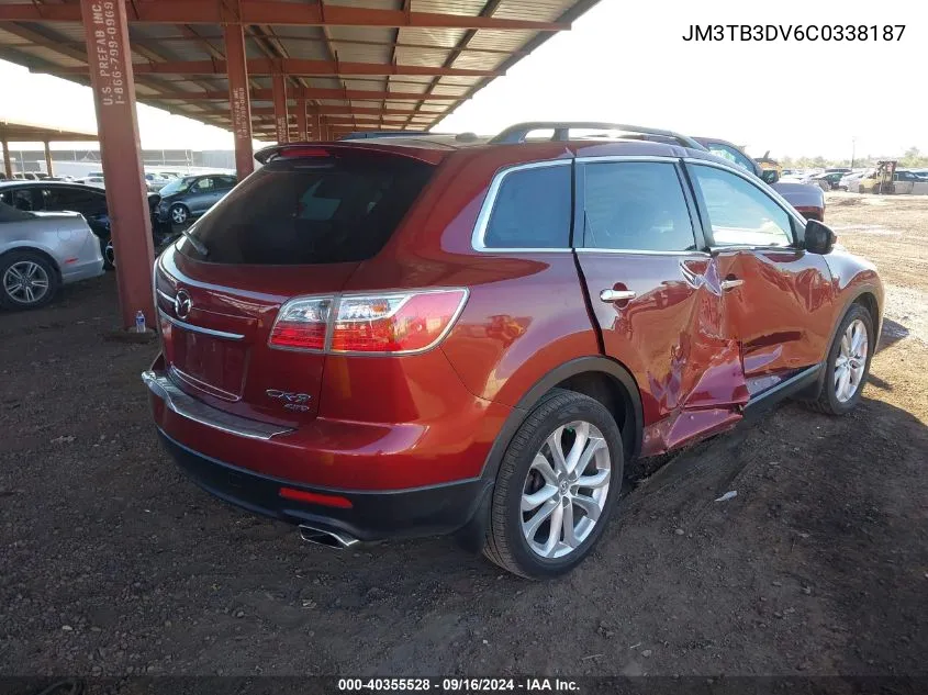 2012 Mazda Cx-9 VIN: JM3TB3DV6C0338187 Lot: 40355528