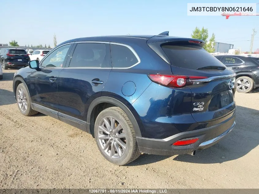 JM3TCBDY8N0621646 2022 Mazda Cx-9 Grand Touring