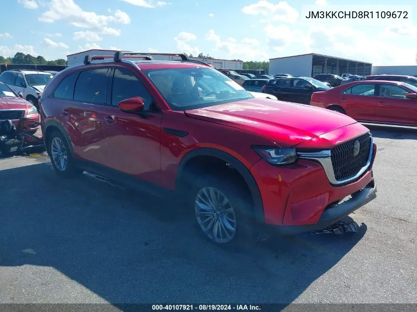 2024 Mazda Cx-90 3.3 Turbo Preferred Plus VIN: JM3KKCHD8R1109672 Lot: 40107921