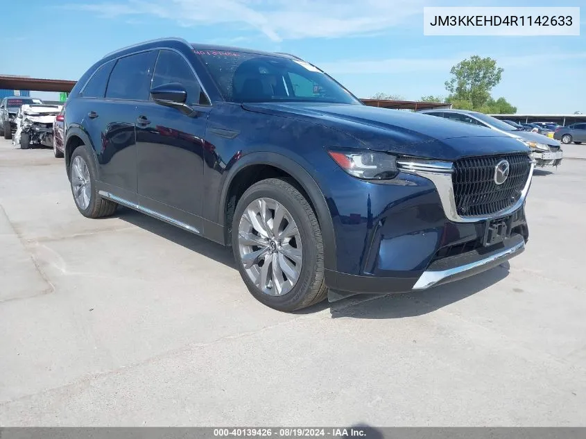 2024 Mazda Cx-90 3.3 Turbo Premium Plus VIN: JM3KKEHD4R1142633 Lot: 40139426