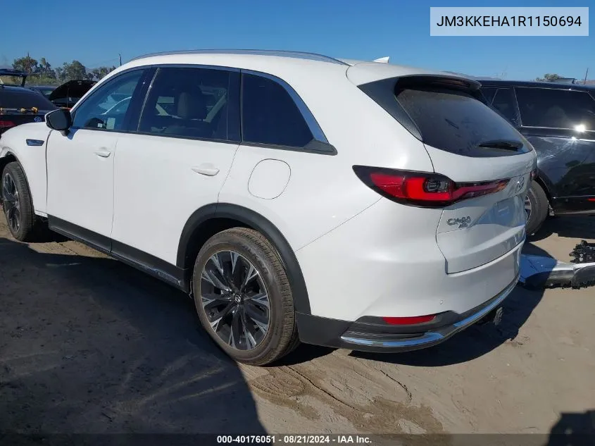 2024 Mazda Cx-90 Phev Premium Plus VIN: JM3KKEHA1R1150694 Lot: 40176051