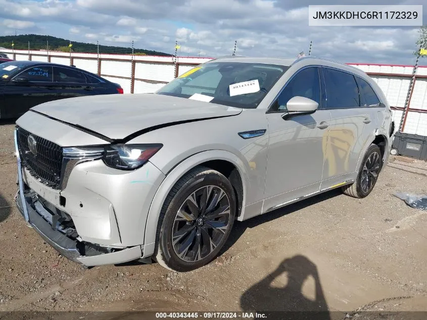 2024 Mazda Cx-90 3.3 Turbo S Premium VIN: JM3KKDHC6R1172329 Lot: 40343445