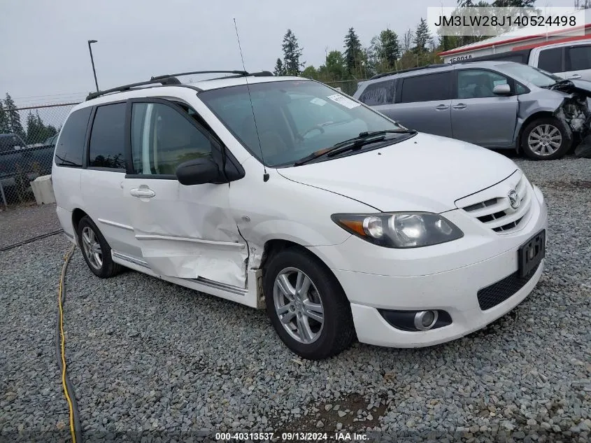 JM3LW28J140524498 2004 Mazda Mpv Lx