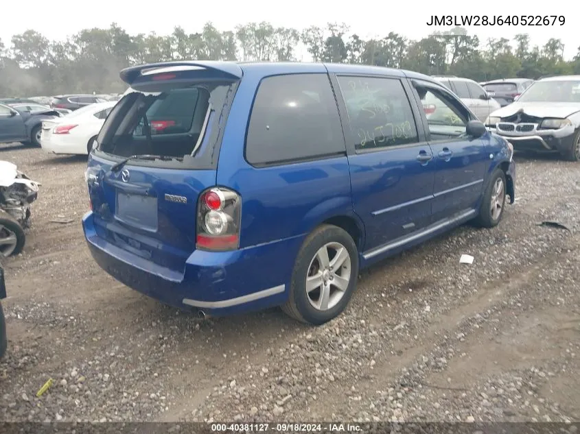 JM3LW28J640522679 2004 Mazda Mpv Wagon